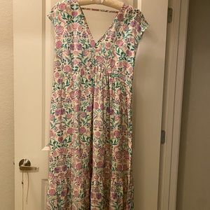 Women’s Mango Long Floral Dress NEW